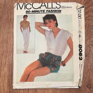 McCall's 90-Minute Fashion Pattern